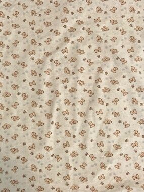 Luvable Friends Unisex Baby Bath Blanket Dogs Paws